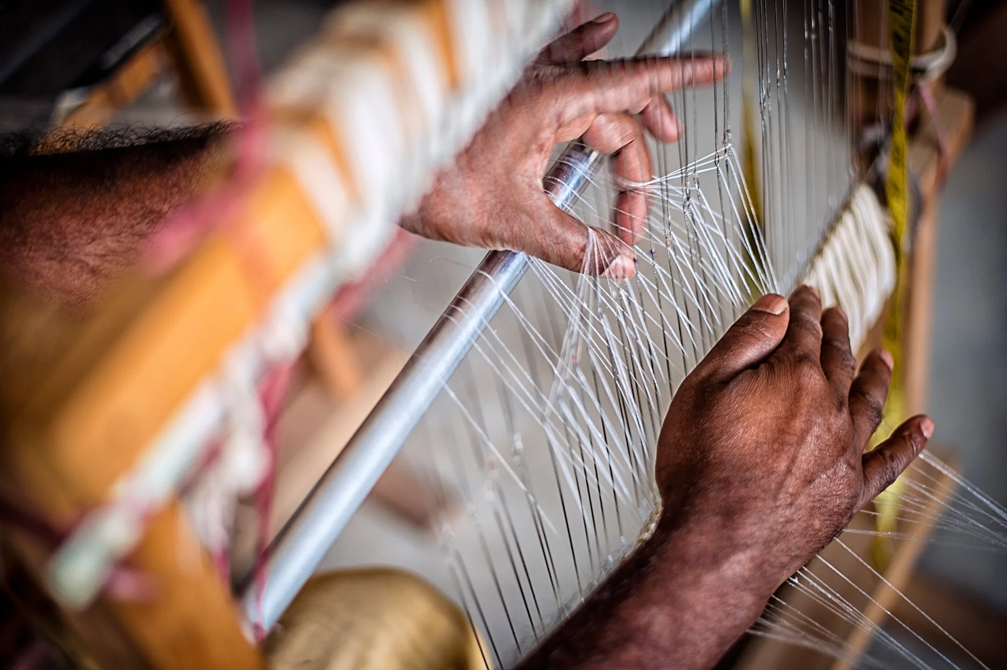 Artisan on Loom